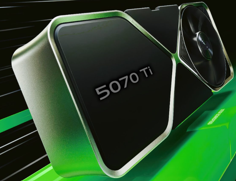 NVIDIA GeForce RTX 5070 Ti 顯示卡圖片